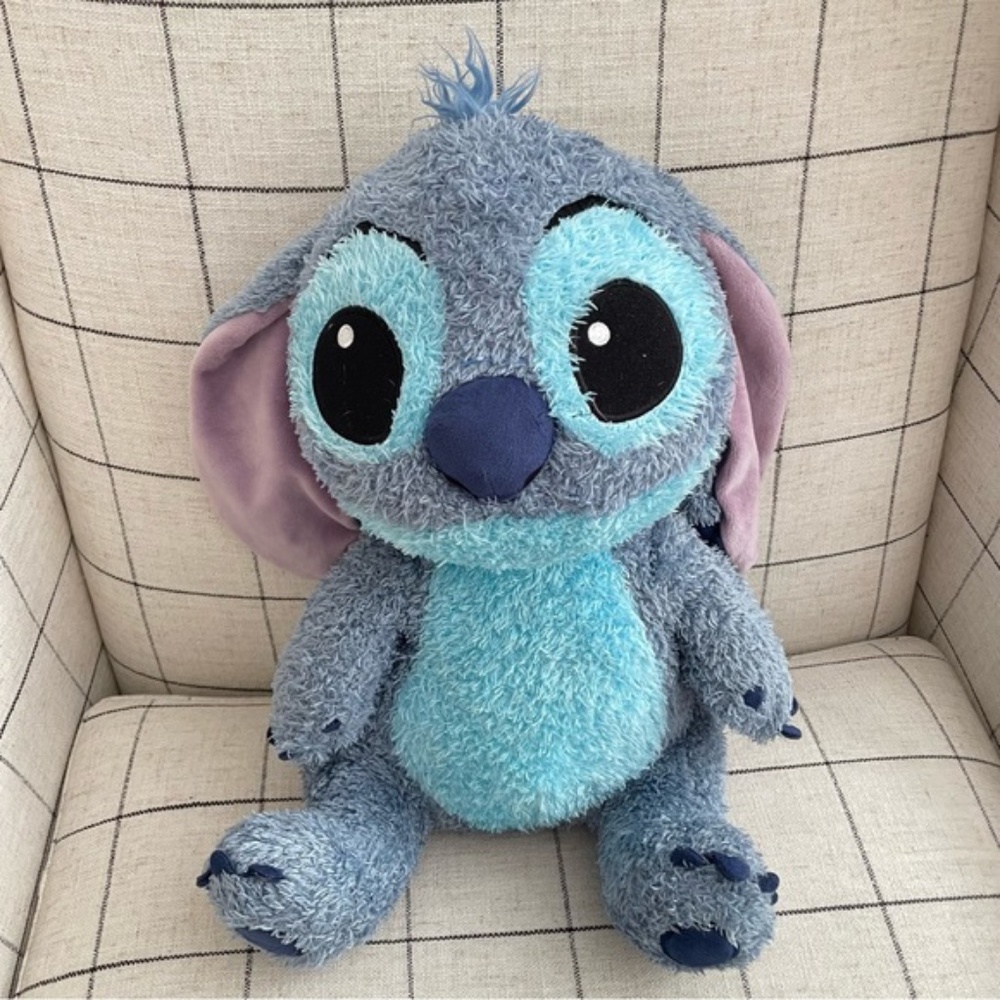 SOLD - Stitch Disney Parks Weighted Plush Medium 2.5 lbs Stuffy
